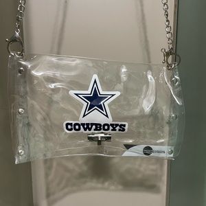Dallas Cowboys Clear Chain Bag
